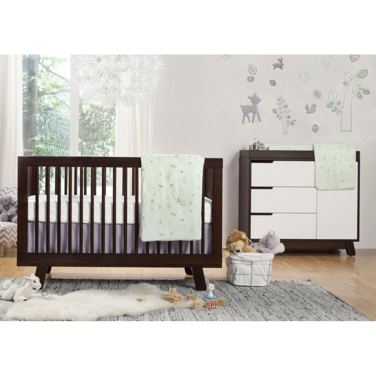 Babyletto tranquil sales woods