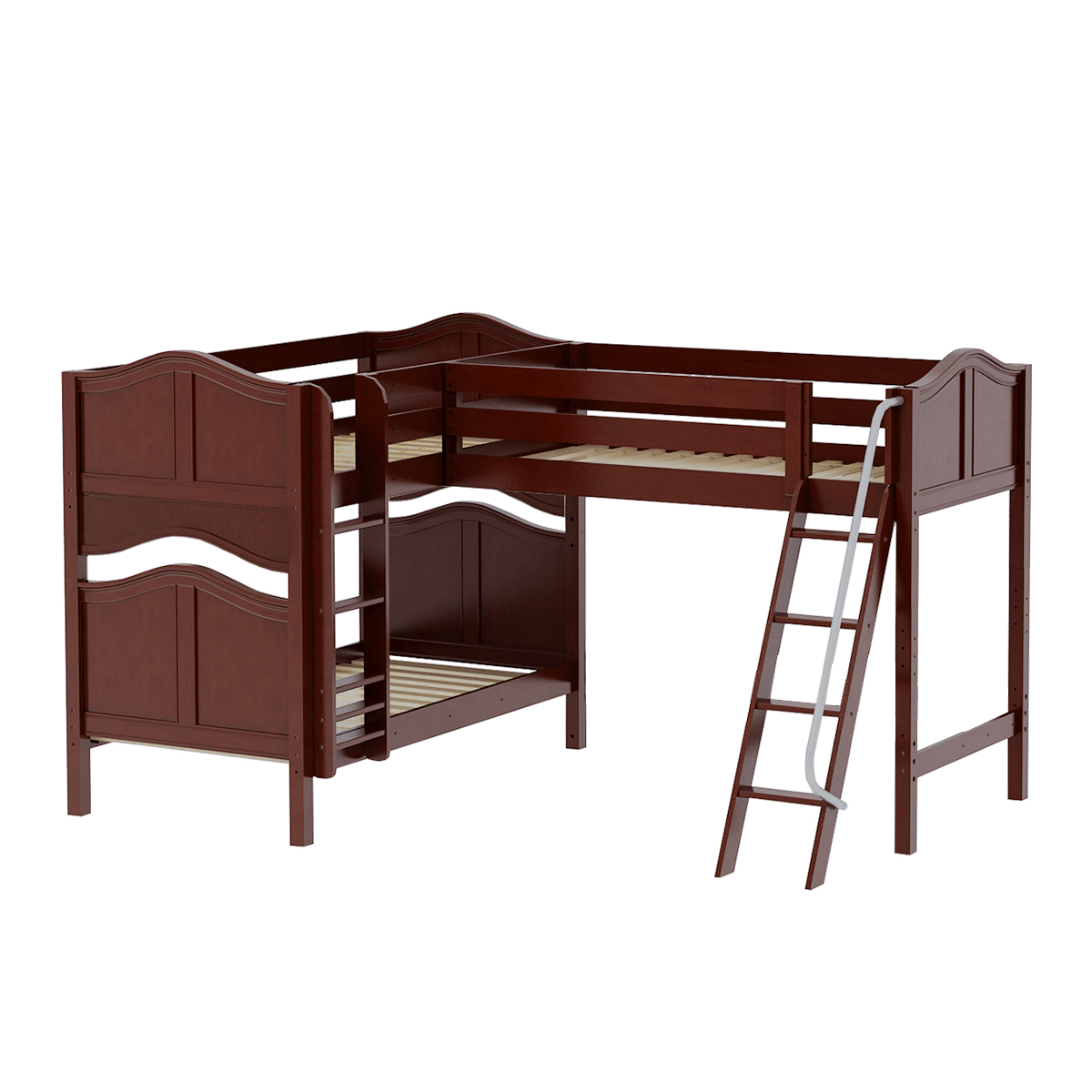 Maxtrix Twin Medium Corner Loft Bunk Bed