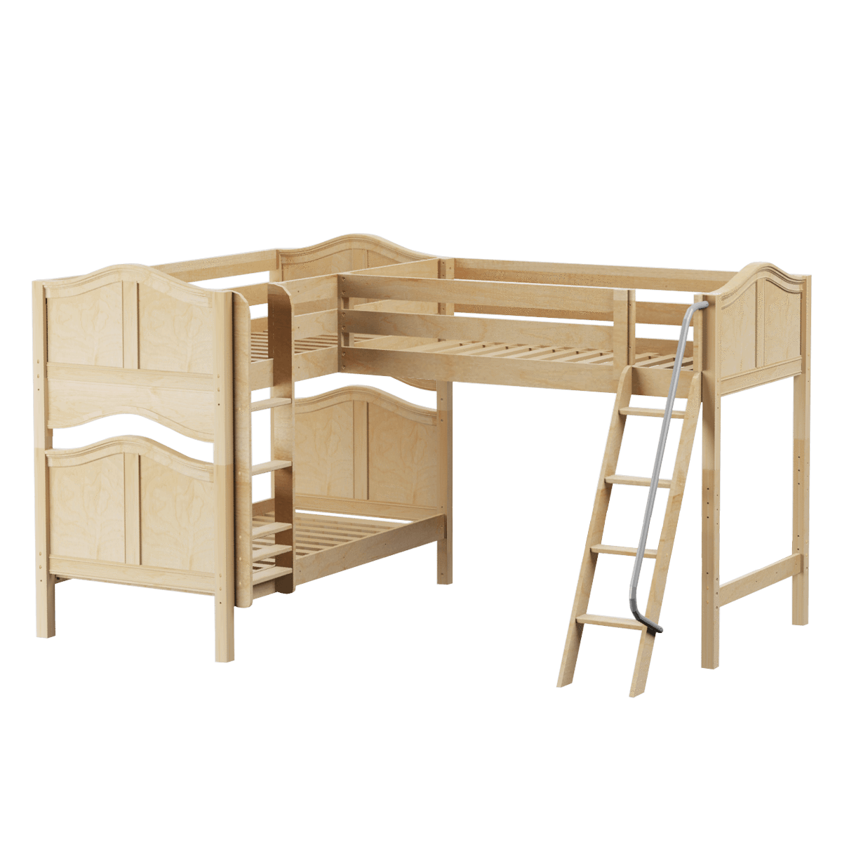 Maxtrix Twin Medium Corner Loft Bunk Bed