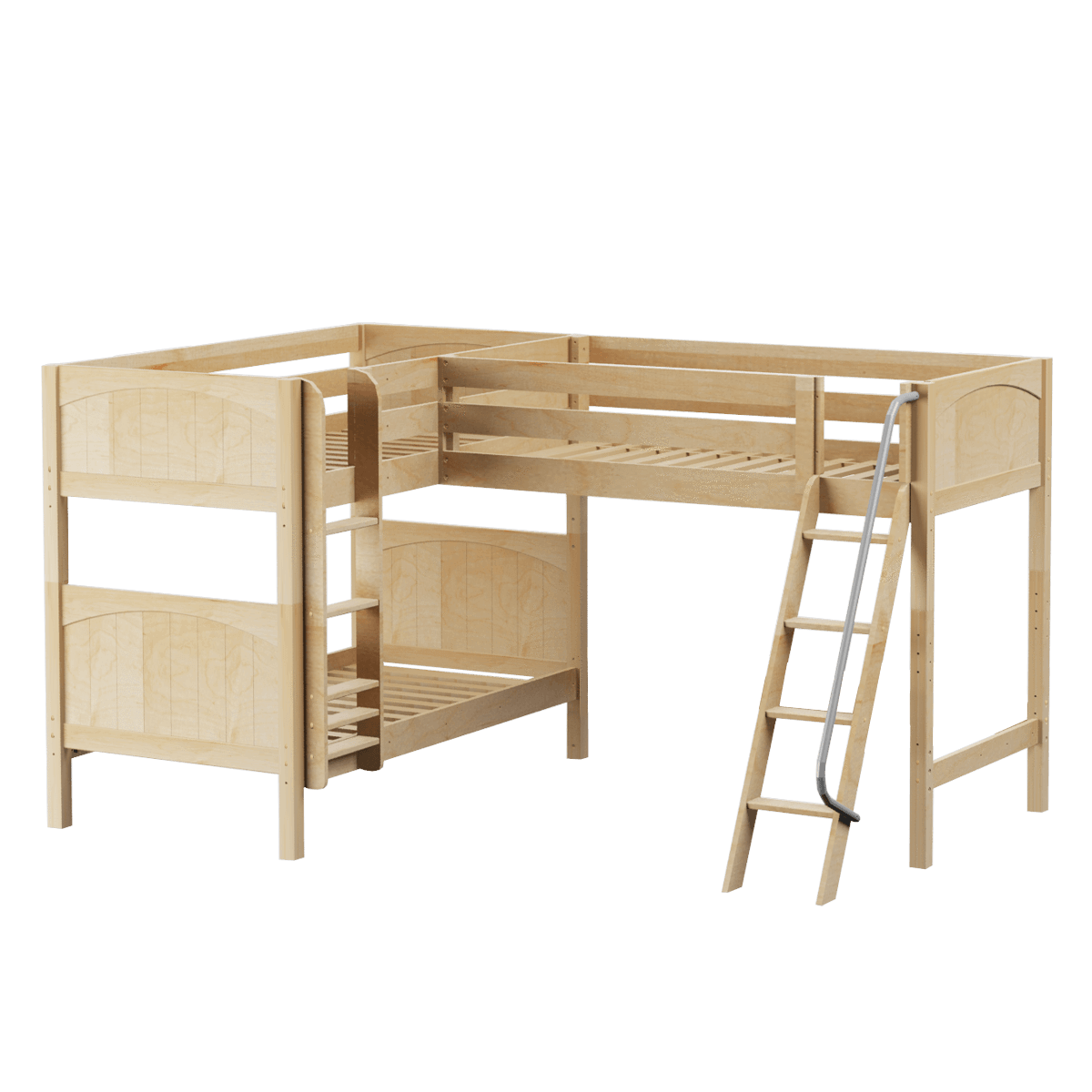 Maxtrix Twin Medium Corner Loft Bunk Bed