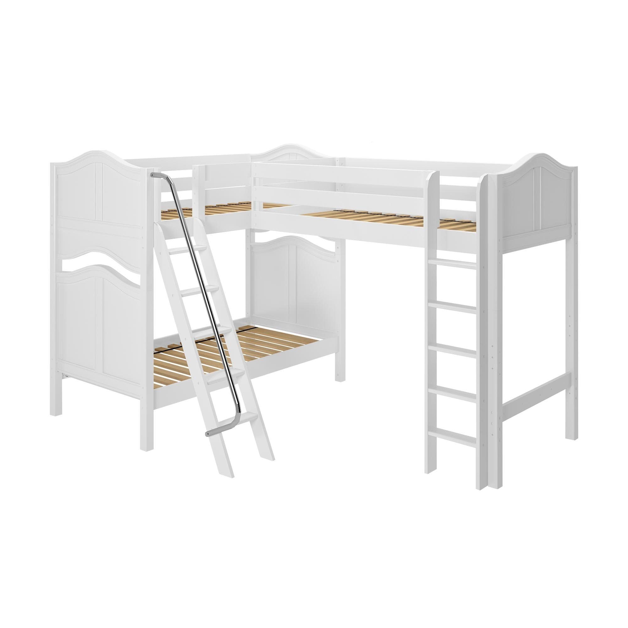 Maxtrix Twin High Corner Loft Bunk Bed