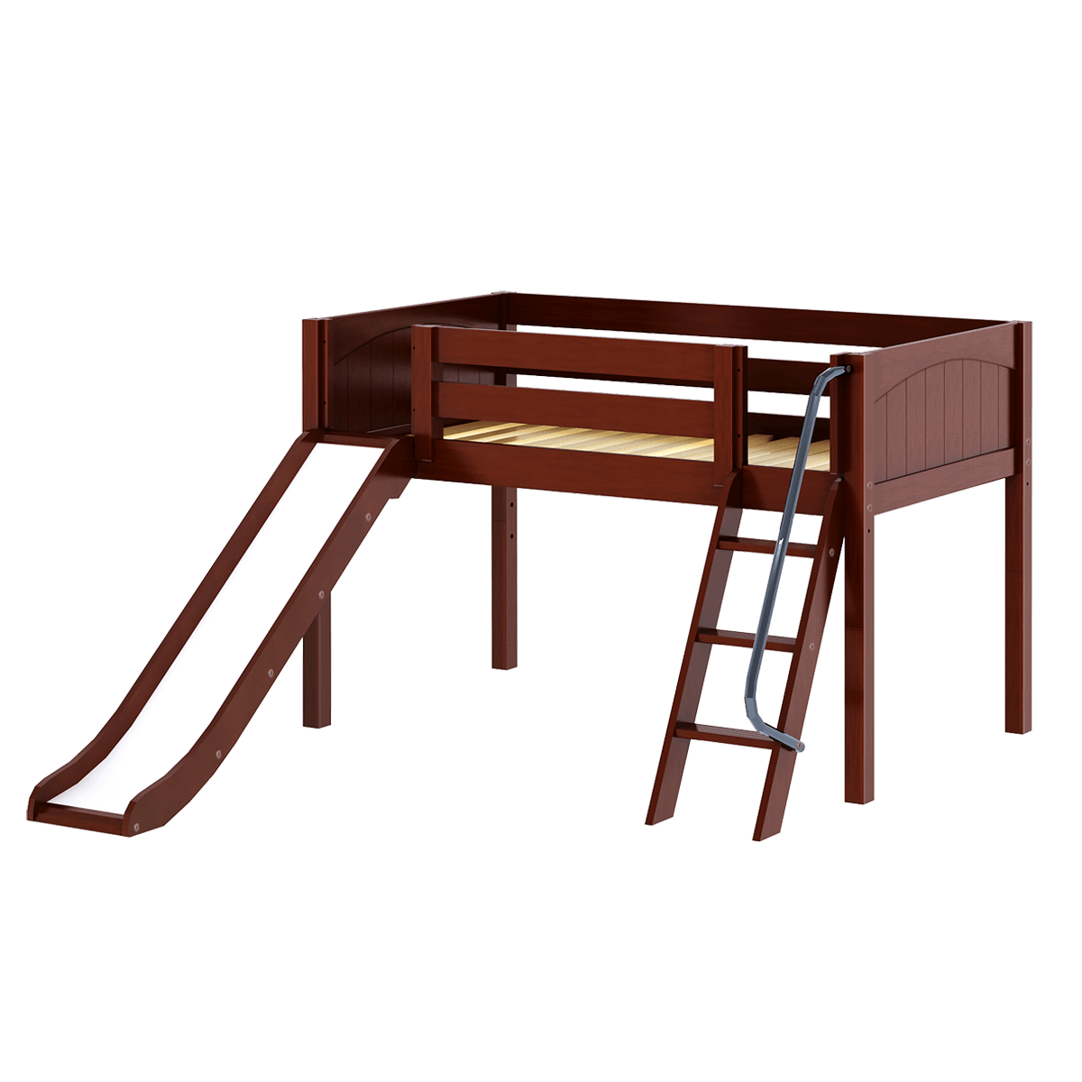 Maxtrix Twin Low Loft Bed with Slide