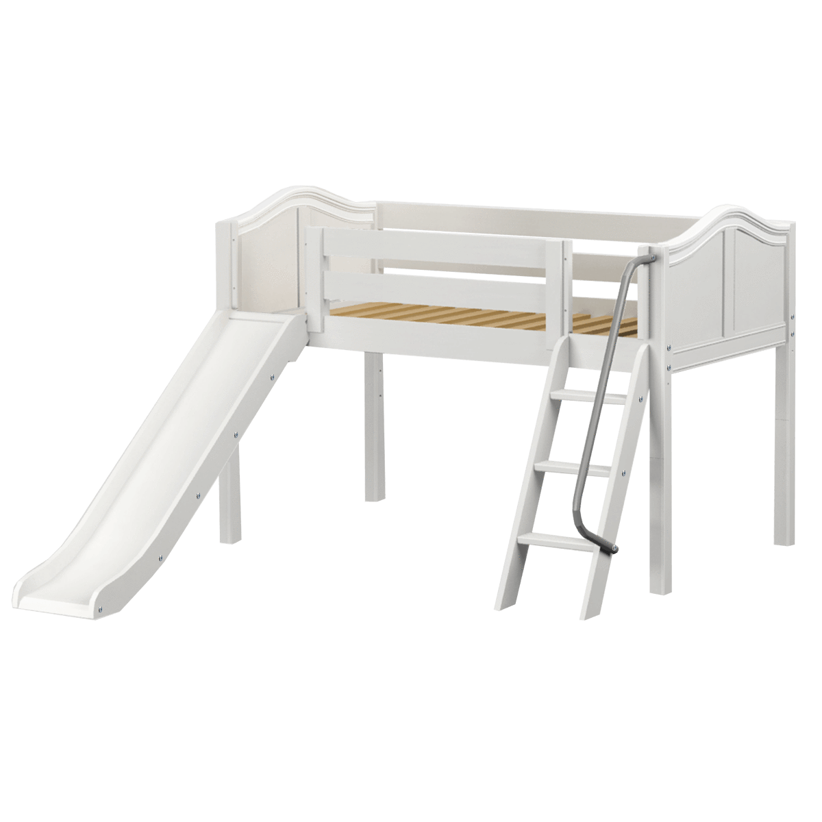 Maxtrix Twin Low Loft Bed with Slide