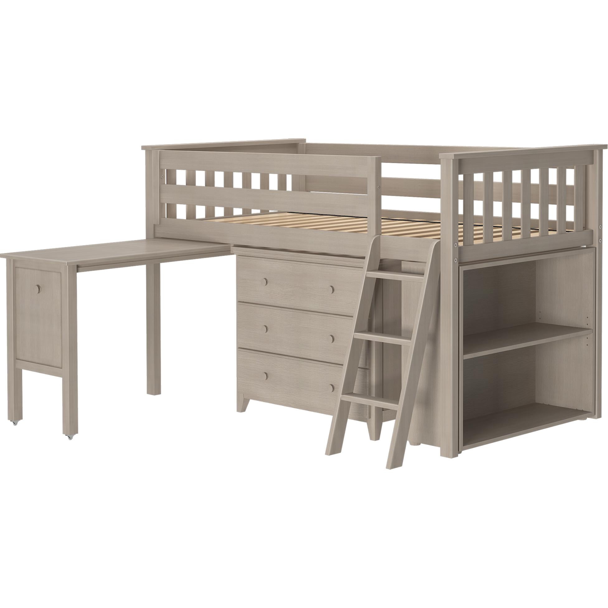 Jackpot Deluxe Twin Storage Loft Bed with Dresser – Lakeland Baby and Teen Furniture Jackpot Deluxe Twin Storage Loft Bed with Dresser – Lakeland Baby and Teen Furniture