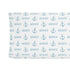 Sugar + Maple Changing Pad Cover - Anchor Blue