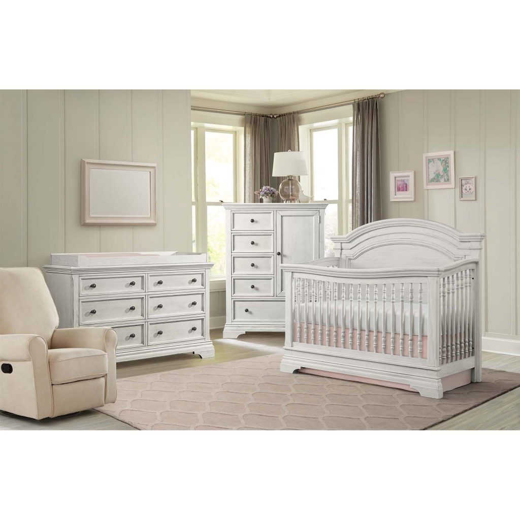 westwood design olivia dresser Westwood Design Olivia 6-Drawer Dresser Brushed White