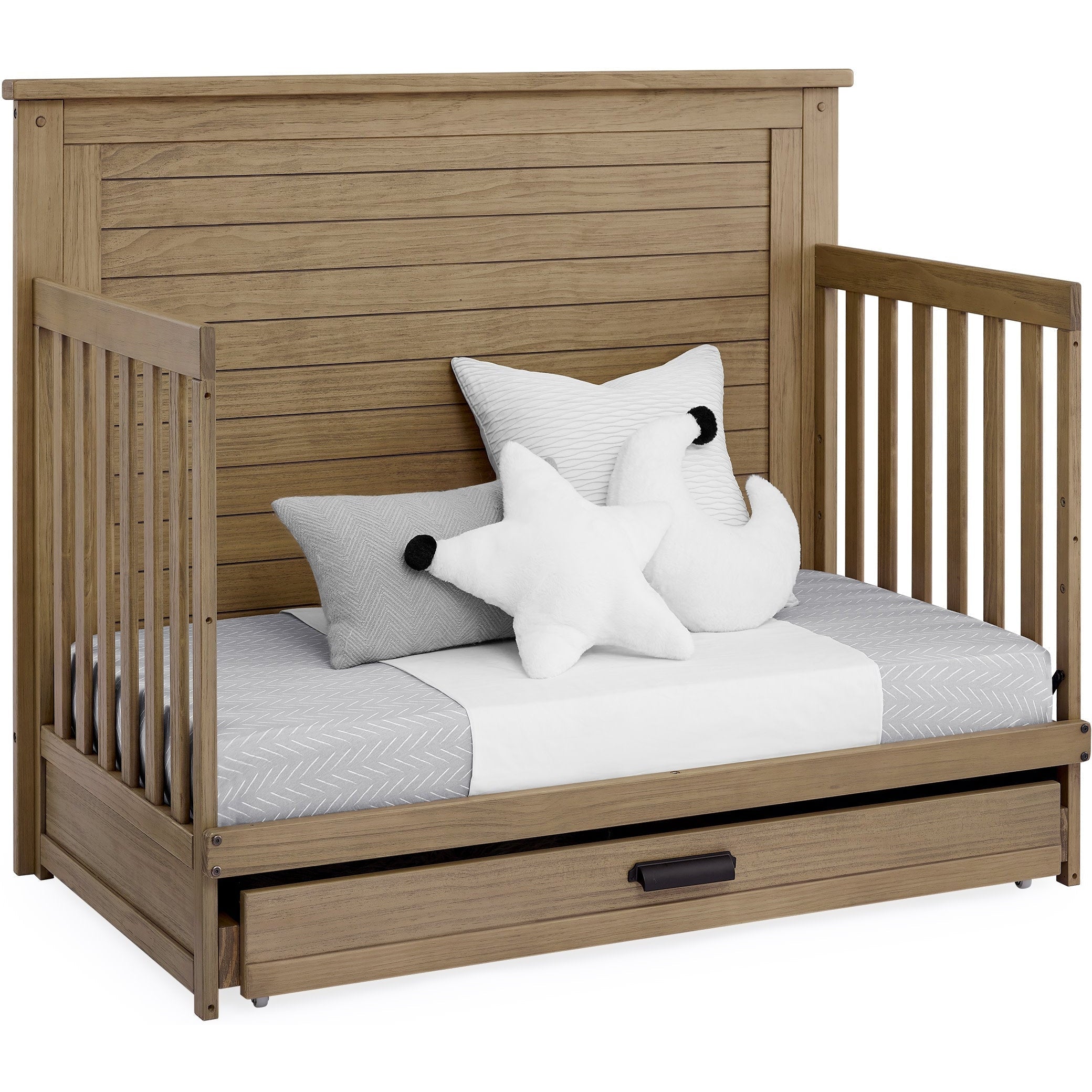 Delta Children Caden 6-in-1 Convertible Crib with Trundle Drawer – Lakeland Baby and Teen Furniture