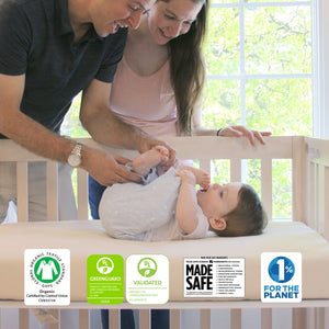 Naturepedic Breathable Mini Crib Mattress