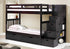 Innovations Naples Twin/Twin  Bunk with Staircase