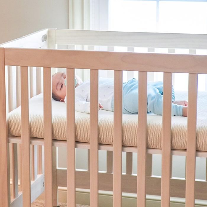 Breathable mini hot sale crib bumper