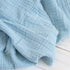 Sugar + Maple Classic Muslin Swaddle - Ocean