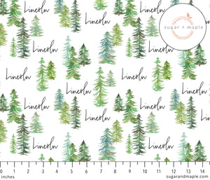 Sugar + Maple Large Blanket & Hat Set - Pine Tree