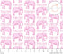 Sugar + Maple Large Stretchy Blanket - Elephant Pink