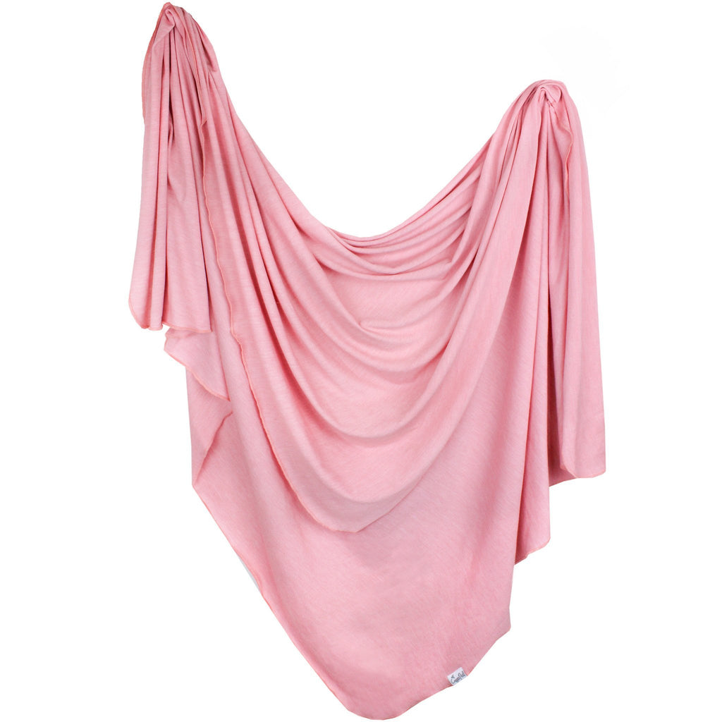 Knit Swaddle Blanket - Darling Single - Copper Pearl - 1