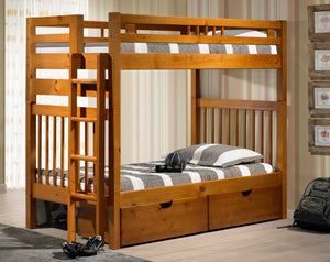 Innovations Sacramento Twin/Twin Bunk with Short Ladder