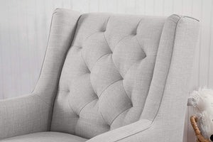 Namesake Sadie Swivel Glider with Storage Ottoman