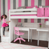 Maxtrix Twin High Loft Bed with Stairs