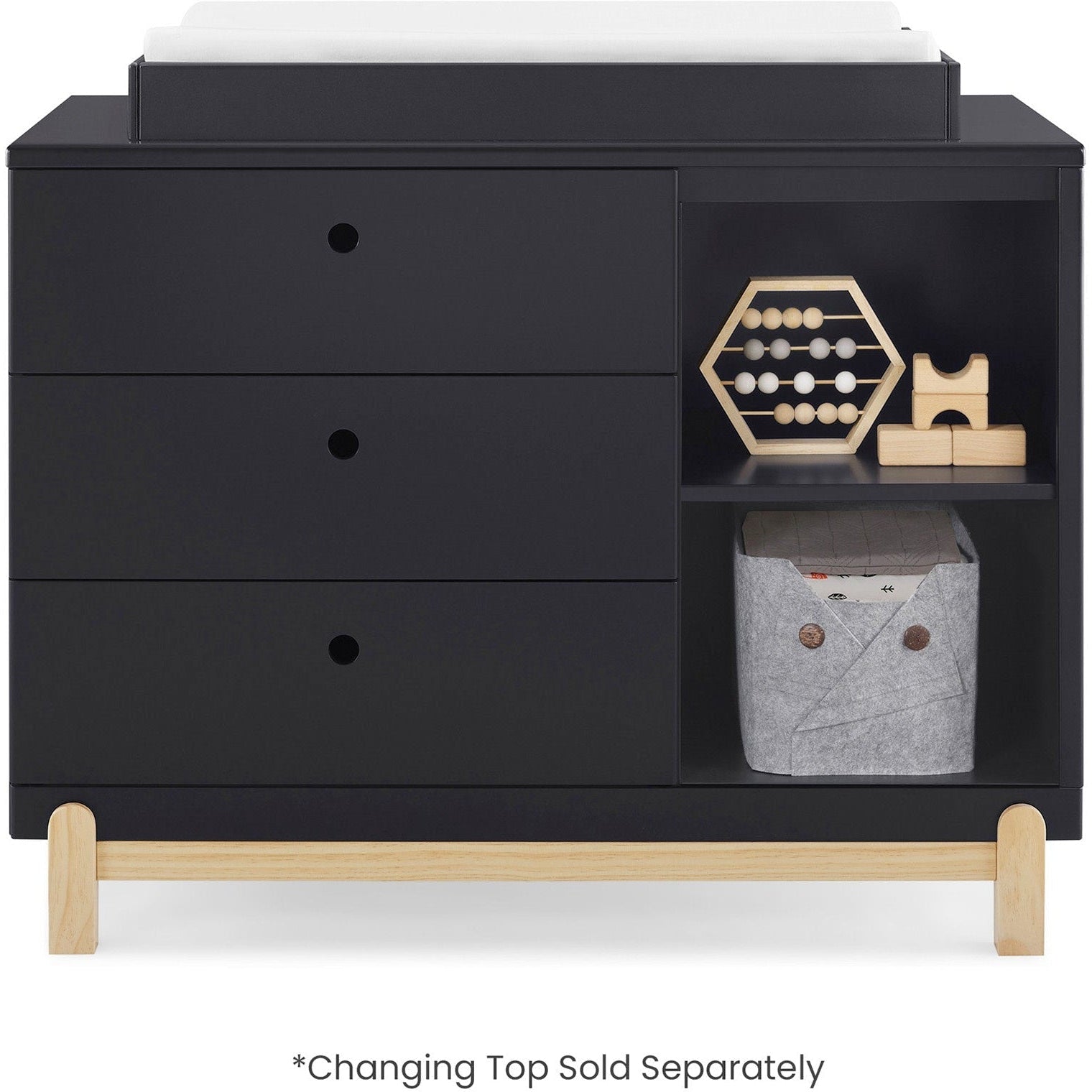 Delta Children Poppy 3-Drawer Dresser with Cubbies – Lakeland Baby and Teen Furniture Delta Children Poppy 3-Drawer Dresser with Cubbies – Lakeland Baby and Teen Furniture