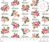 Sugar + Maple Small Stretchy Blanket - Retro Rose